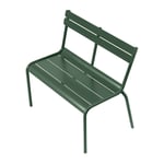 Fermob - Luxembourg Kid Bench Cedar Green 02 - Trädgårdsbänkar - Frédéric Sofia - Grön - Metall