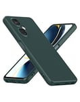 Cresee Coque OnePlus Nord CE 3 Lite 5G, Couche Intérieure Douce, Etui Housse Protection TPU Mince Souple Antichoc Case pour Nord CE 3 Lite, Vert