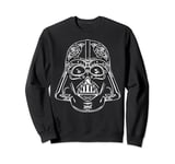 Star Wars Darth Vader Simple Flower Helmet Sweatshirt