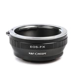 K&F Concept Lens Adapter M12111 Canon EF Lenses to Fuji X Body Mount Adapter