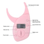 Pink Body Fat Monitors Portable Digital Skinfold Measurement Tester Measurin LVE