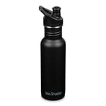 Klean Kanteen Klean Kanteen Classic Narrow 532ml (w/sport Cap) - Black - - OneSize- Naturkompaniet