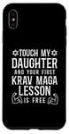 iPhone XS Max Touch My Daughter First Krav Maga Lesson Free Case