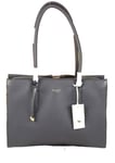 Radley Large Shoulder Bag Work Bag ARLINGTON COURT Thunder Grey Leather RRP 239