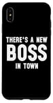 iPhone XS Max There's a New Boss in Town Kids Boss Girl Boss Funny Boss Case