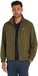 Tommy Jeans Men Jacket for Transition Weather, Green (Drab Olive Green), L