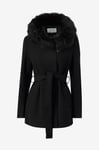 Hollies - Kappa Olivia Coat - Svart