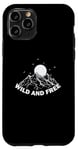 Coque pour iPhone 11 Pro Nature de randonnée sauvage et libre