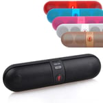 Portable Bluetooth Speaker antichoc Wireless FM Haut-parleurs st?r?o LED Pour SmartPhone Tablet-Rose Couleur