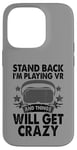 iPhone 14 Pro Funny Virtual Reality Lover VR Headset Gaming Gamer Gift Case