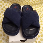 Nike Jordan Sophia Slide Sliders / Sandles Women's Size 7.5uk Navy Blue Rare New