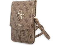 Guess 4G Big Metal Logo Phone Bag - Väska Med Smartphonefack (Brun)