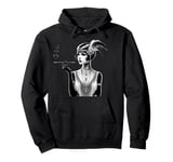 ROARING 1920's Great, Gatsby Glamorous Woman Flapper Pullover Hoodie