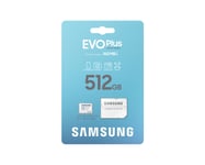 Samsung Evo Plus 512 Go microSD SDXC Carte mémoire flash - Class 10