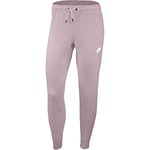 Nike W NSW ESSNTL Pant Tight FLC Mr, Pantalon de Compression Femme, Champagne/(White), L