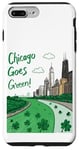 Coque pour iPhone 7 Plus/8 Plus Chicago's St. Paddy's Day Chicago - Shamrock Chicago River