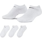 Nike Mens Everyday Cushioned 3 Pack No Show Ankle Socks