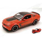 [FR] Maisto FORD MUSTANG BOSS 302 2011 ORANGE 1:24 - MI31269O