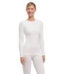 FALKE T-Shirt Fonctionnel Chaud à col Rond pour Femme - À Manches Longues - pour températures Douces à Froides - sous-vêtements Fonctionnels Chauds - Séchage Rapide - Tissu Fonctionnel Durable - 1