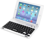 Arteck Ultra-Thin Apple iPad Mini Bluetooth Keyboard Folio Case Cover with Buil