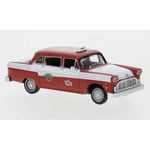 BREKINA 58932 1/87 HO TAXI CHECKER CAB PRESENTATION 1974 US VOITURE MINIATURE H0