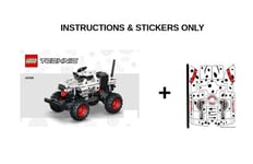 LEGO Technic INSTRUCTION & STICKERS for Monster Jam Monster Mutt Dalmatian 42150
