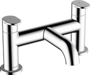 hansgrohe Vernis Blend 2-hole rim mounted bath mixer, chrome, 71442000