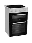 Indesit It60V9Kmw/Uk 60Cm Wide Freestanding Twin Cavity Electric Cooker - White - A Rated