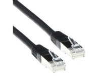 ACT 7m Cat6a SSTP 7m Cat6a S/FTP (S-STP) svart nätverkskabel (IB9207)