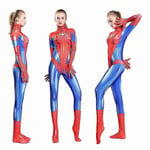 Hämähäkki nainen Jumpsuit Cosplay puku Hämähäkkimies sukkahousut Bodysuit karnevaali puolue puvut-punainen