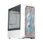 [B-Grade] Cooler Master TD300 Mesh ARGB Micro ATX Gaming Case - WHITE TD300-WGNN-S00