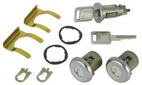 Original Parts Group OPG-GTNSZ26 Lock Set, Ignition/Doors, 1968 Buick/Cadillac/Pontiac/68-69 Corvair, Late Style