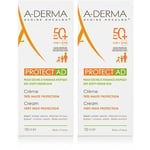 A-Derma Protect AD - SPF50+ Crème Protection Solaire 2x150 ml