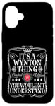 Coque pour iPhone 16 Plus Le nom de Wynton, c'est un truc que tu ne comprendrais pas