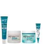 No7 Protect & Perfect Serum 30ml, Day Cream 50ml, Night Cream 50ml, Eye Cream 15ml - 145 ml