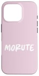 Coque pour iPhone 16 Pro Morute Aesthetic Poupée effrayante + mignon Horreur Goth Carquois