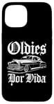 Coque pour iPhone 15 Oldies Por Vida Vintage Lowrider Voiture Mexicaine Chicano Cholo