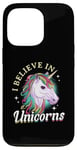 iPhone 13 Pro Unicorn rainbow - I believe in unicorns Case