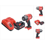 Milwaukee M18 FMTIW2F38-551 Clé à choc sans fil 18 V 745 Nm 3/8'' Brushless + 1x batterie 5,5 Ah + chargeur