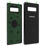 Housing part back cover, for Samsung Galaxy Note 8 – Black