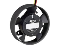 Sepa Lf_40B12 Aksial Ventilator 12 V/Dc 152 L/Min (Ø X H) 40 Mm X 10 Mm