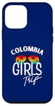 Coque pour iPhone 12 mini Colombia Girls Trip Travel Vacation Femmes Colombie