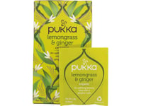 Pukka Herbs Pukka Citrongräs Ingefära Te - 20 Påsar