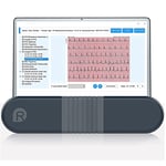 Wellue ECG Monitor, Professional Holter Recorder with AI-ECG Analysis Report, 24-hours ECG Holter Record, Support PC Software, ECG Waveform PDF Printing, Portable Heart Health Tracker for Home Use