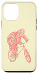 Coque pour iPhone 12 mini Vélo Tortue Drôle Biker Reptile Vélo Cool Bike