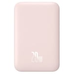 Baseus Magnetisk MagSafe Powerbank - 6000 mAh - Rosa