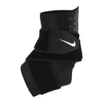 Nike Unisex Pro Compression Ankle Support (Black/White) - Size X-Large