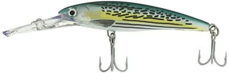 Rapala Leurre de Pêche X-Rap Magnum-Matériel Grande Bavette Plongeante Mer-Profondeur de Nage 12m-18cm / 97g-Fabriqué en Estonie-Pearl Orange Adulte Unisexe, Leaping Bonito UV, 16