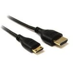 HDMI Mini for Nikon DSLR D5200 Camera Black Data Cable 1.8-meters in Length