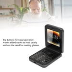 Big Button Flip Cell Phone 4 Cards 4 Standby Senior Flip Phone 2.6inch For